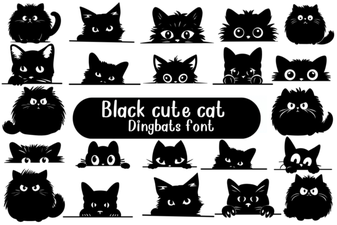 Adorable Cat Fonts for Creative Projects