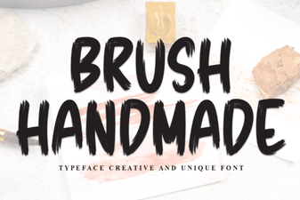 Brush Handmade Fonts for Creative Designs